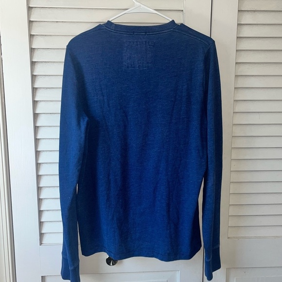 -Abercrombie and Fitch Men's Vintage Long Sleeve Muscle Tee Spellout Card… - Picture 4 of 7